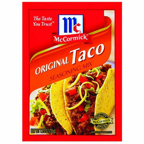 McCormick Taco Seasoning Mix, 1 oz Mixed Spices & Seasonings 