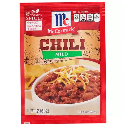 McCormick Mild Chili Seasoning Mix