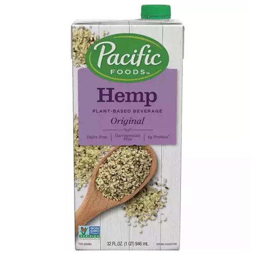 Pacific Foods Hemp Milk, Original