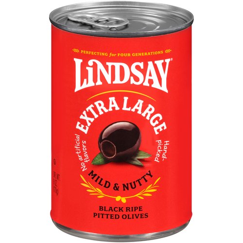 Lindsay Extra Large Black Ripe Pitted Olives