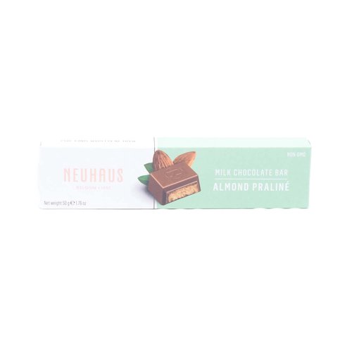 Neuhaus Milk Chocolate Almond Praline Bar