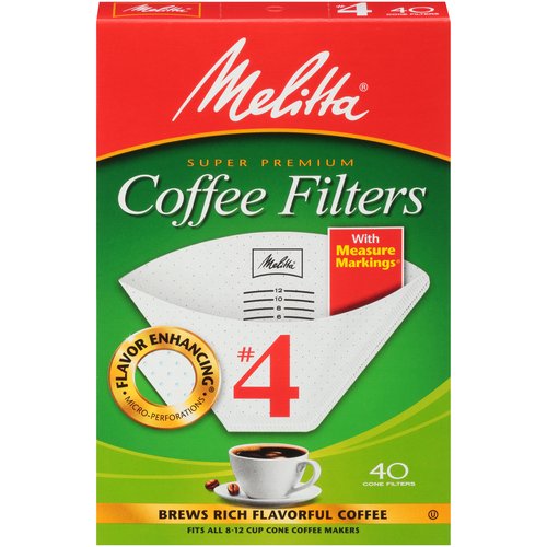 Melitta Super Premium #4 Coffee Filters