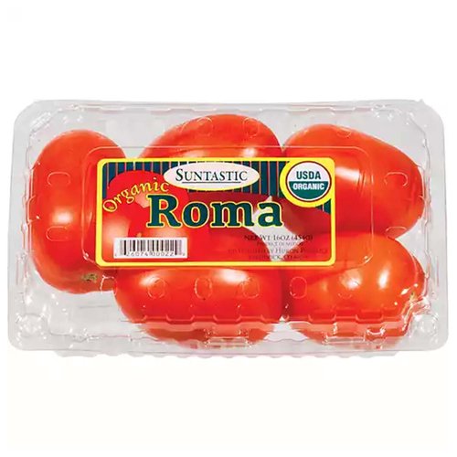 Organic Roma Tomatoes