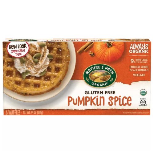 Nature's Path Organic Pumpkin Spice Waffle