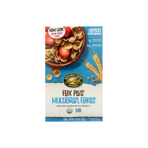 Nature's Path Organic Cereal, Flax Plus Multi Bran