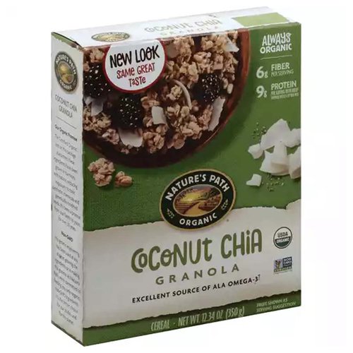 Nature's Path Organic Coconut Chia Granola, Chia 