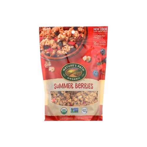 Nature's Path Organic Crunchy Granola Cereal, Summer Berries