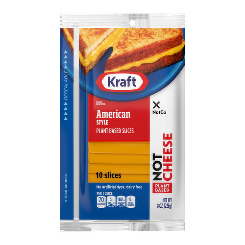 Kraft Not Cheese Plant Based American Slice
