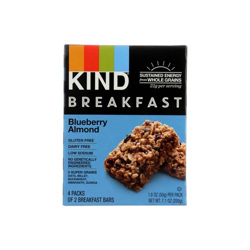 Kind Blueberry Almond Breakfast Bar