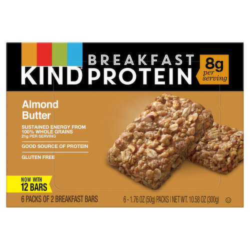 Kind Breakfast Bars Almond Butter