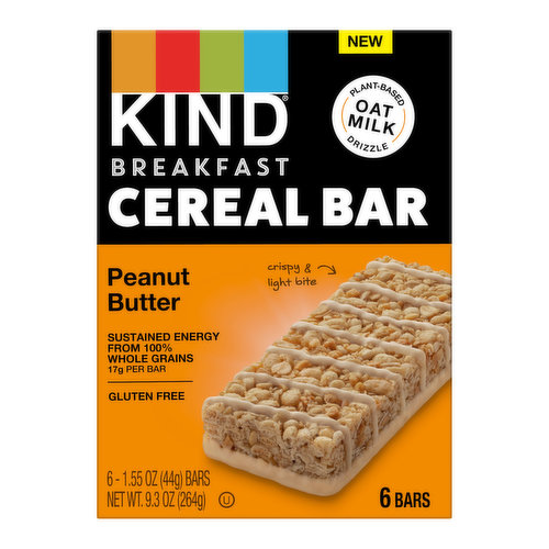 Kind Cereal Bars Peanut Butter