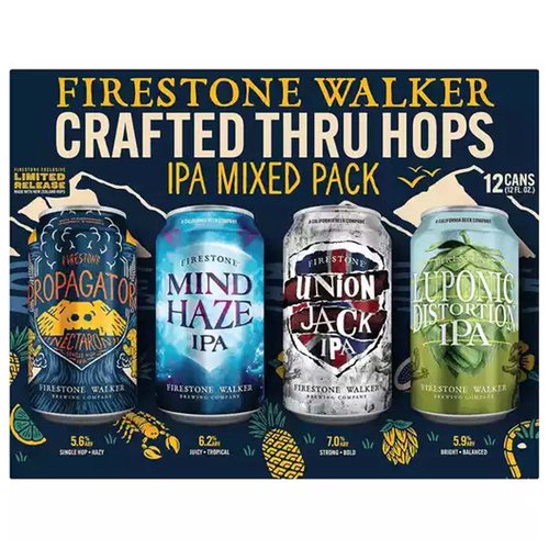 Firestone Walker Sampler, Cans (12-pack)