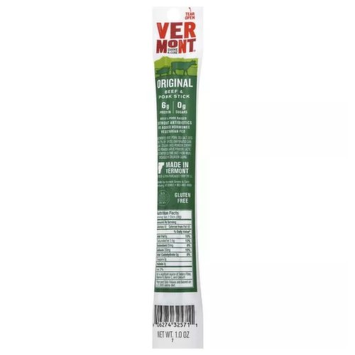 Vermont Smoke & Cure Cracked Pepper Jerky Stick