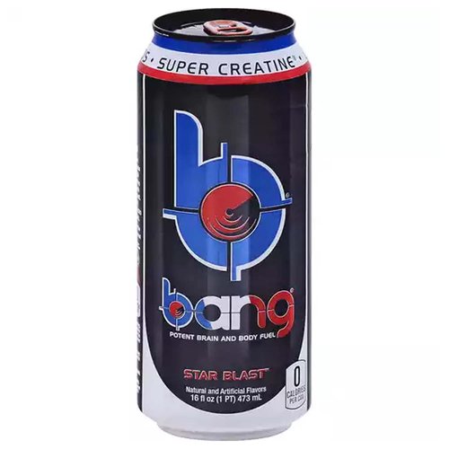 Bang Brain and Body Fuel, Potent, Star Blast, 16 Ounce