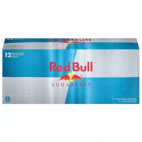 Red Bull Sugar Free 12 Pk