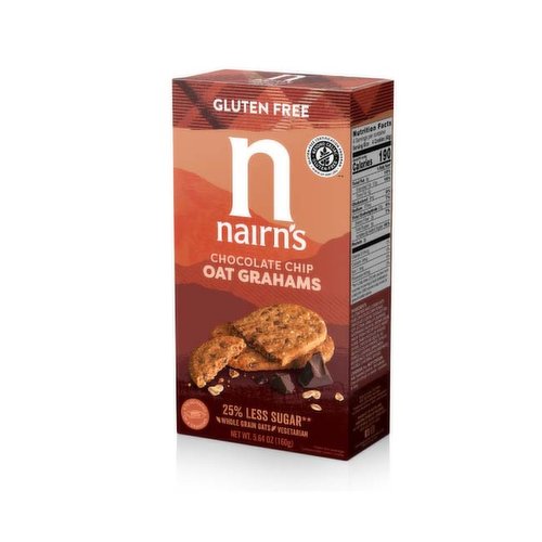 Gluten Free Chocolate Chip Oat Grahams