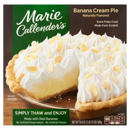 Marie Callender's Pie, Banana Cream