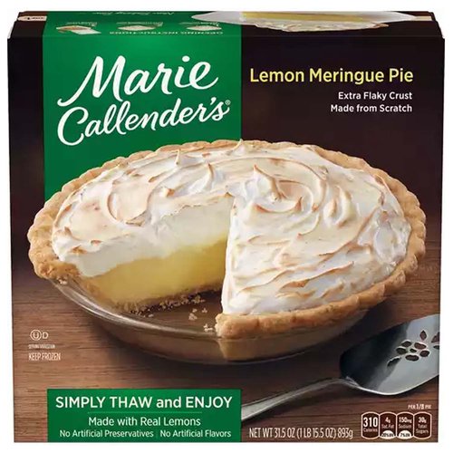 Marie Callender's Pie, Lemon Meringue