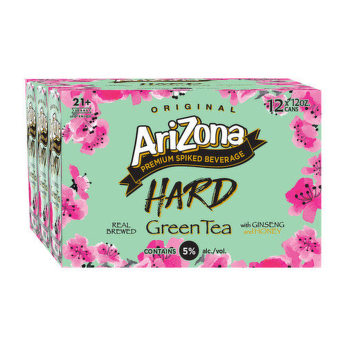 Arizona Hard Green Tea (12-pack)
