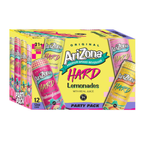 Arizona Hard Lemonade Variety (12-pack)