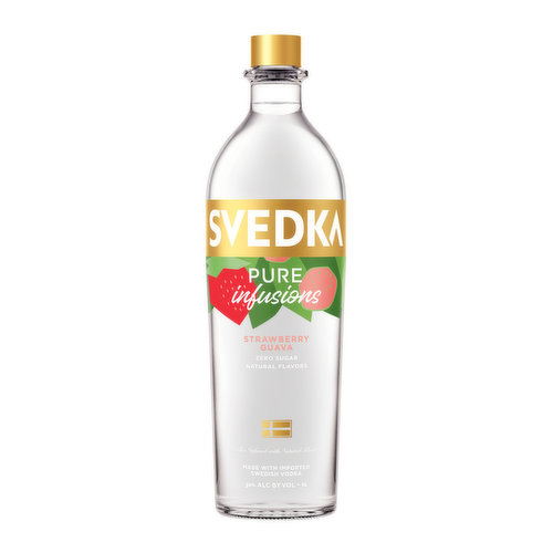 Svedka Pure Infusions Strawberry Guava Vodka