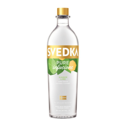 Svedka Pure Infusions Ginger Lime Vodka