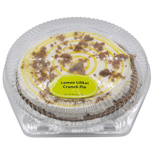 Lemon Lilikoi Crunch Pie