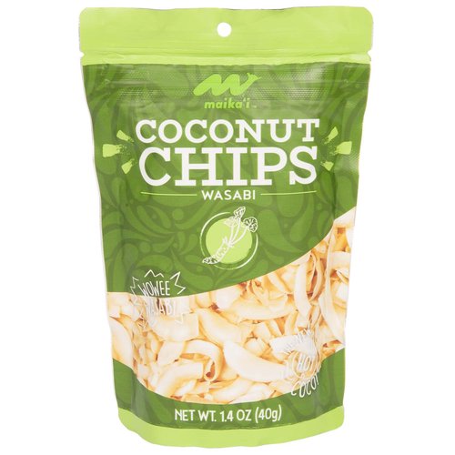 Maika`i Coconut Chips, Wasabi