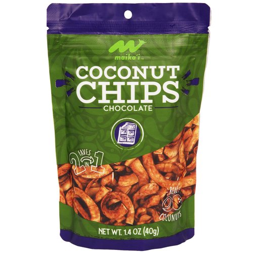 Our Maika`i Coconut Chips are toasted to perfection, resulting in a crunchy, nutty taste. Not overly coconutty, it’ll appeal to those who thought they didn’t like coconut.

Light and easy to pack, it’s also a great pick-me-up snack option when going to the beach or on a hike, as it won’t weigh you down.