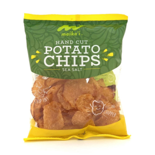 Maika`i Sea Salt Hand Cut Potato Chips