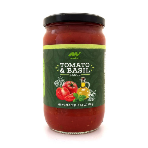 Maika`i Tomato and Basil Pasta Sauce