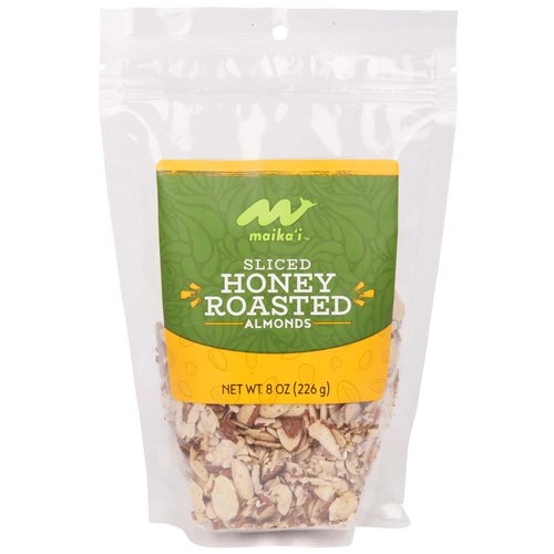 Maika`i Honey Roasted Sliced Almonds