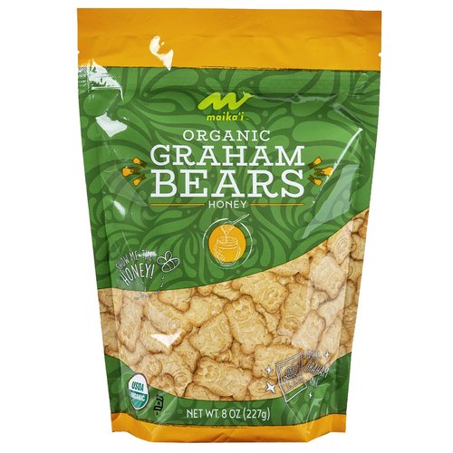 Maika`i Organic Honey Graham Bears