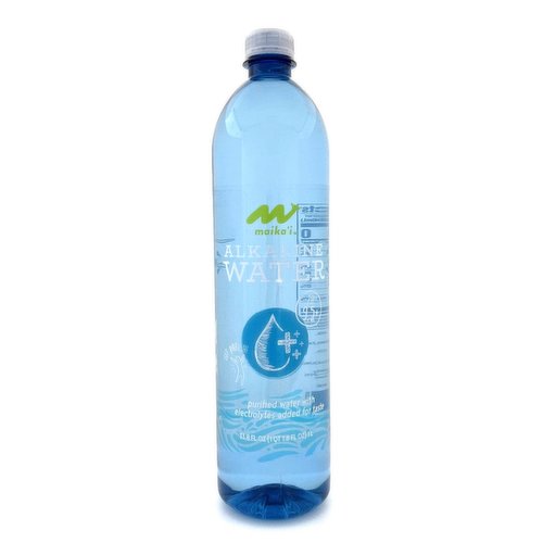Maika`i Alkaline Water 1 Liter Bottles, Case