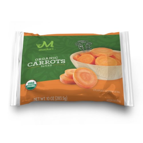 Maika`i Organic Sliced Carrots