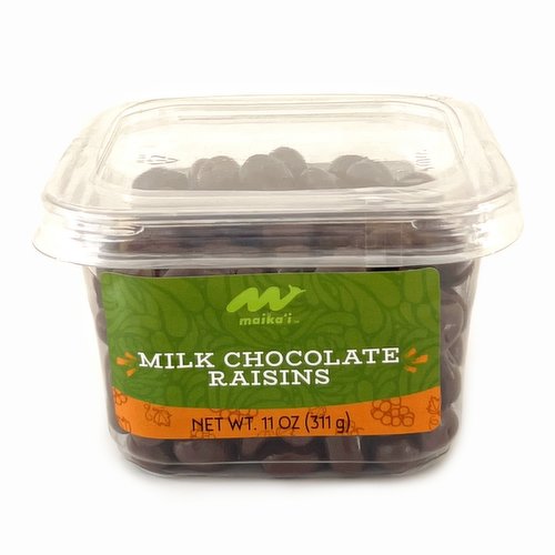 Maika`i Milk Chocolate Raisins
