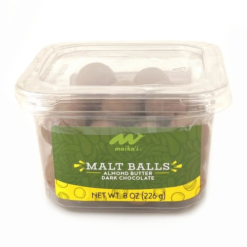 Maika`i Almond Butter Dark Chocolate Malt Balls