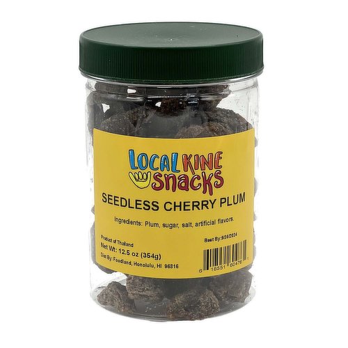 Local Kine Snacks Seedless Cherry Plum Jar