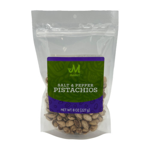 Maika`i Salt and Pepper Pistachios