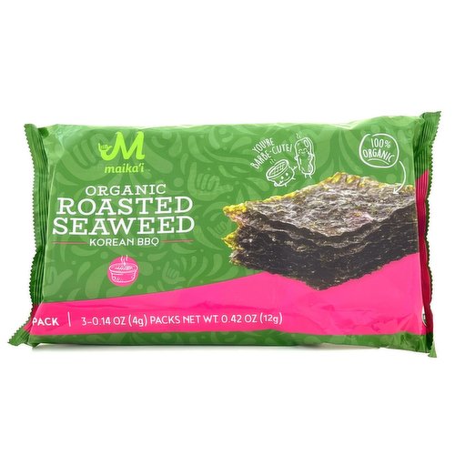 Maika`i Organic Seaweed, Korean BBQ