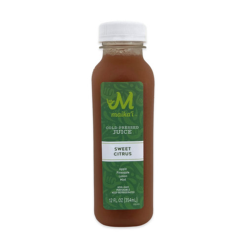 Maika`i Sweet Citrus Cold Pressed Juice