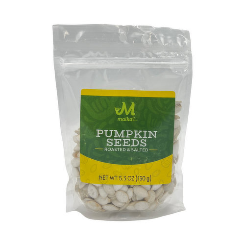 Maika`i Roasted and Salted Pumpkin Seeds in Shell