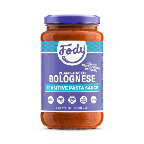 Fody Pasta Sauce Vegan Bolognese