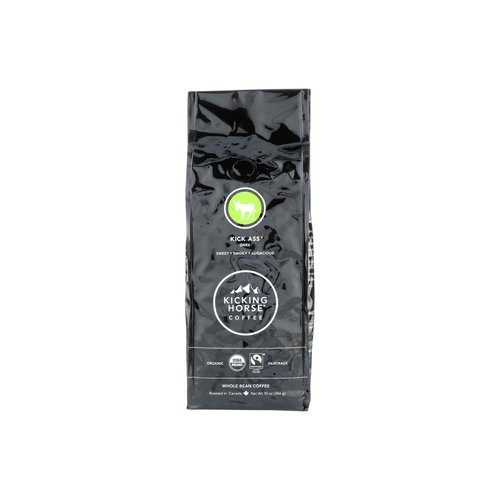 Kicking Horse Kick Ass Dark Coffee, Whole Bean 