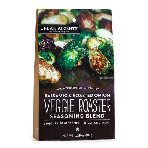 Urban Accents Balsamic & Roasted Onion Veggie Roaster Seasoning Blend