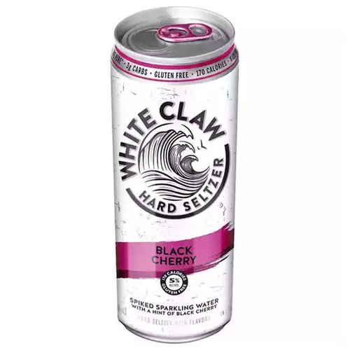 White Claw Hard Seltzer, Black Cherry