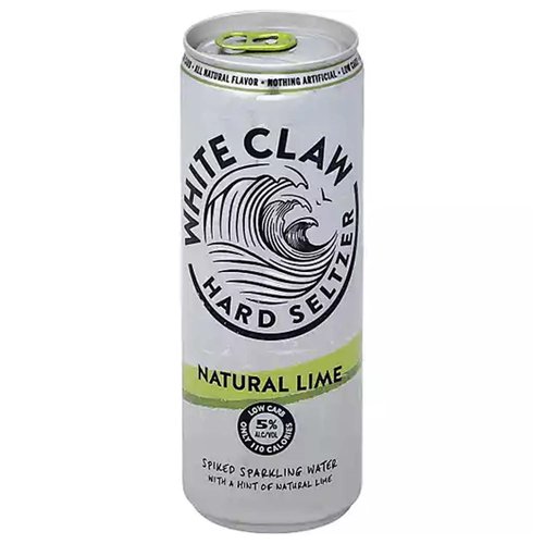 White Claw Hard Seltzer, Lime (Single Can)