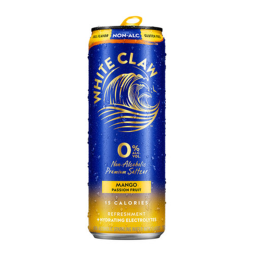 White Claw 0% Alcohol Mango Passionfruit (6-pack)