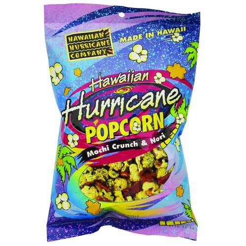 <ul>
<li>Made in Hawaii</li>
<li>Mochi Crunch & Nori</li>
<li>Microwave Gourmet Popcorn Treat</li>
</ul>