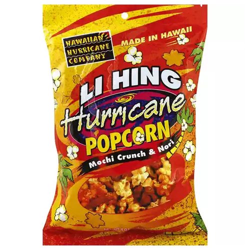 Hurricane Popcorn, Li Hing, Mochi Crunch & Nori